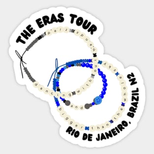 Rio de Janeiro Eras Tour N2 Sticker